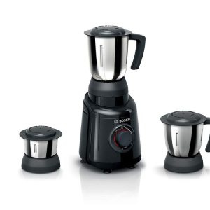 Bosch TrueMixx Black 500 Watt Joy Mixer Grinder, 3 Jars - MGM2133BIN