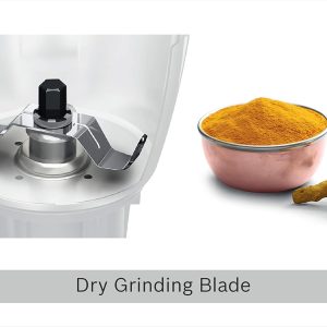 Bosch TrueMixx Black 500 Watt Joy Mixer Grinder, 3 Jars - MGM2133BIN