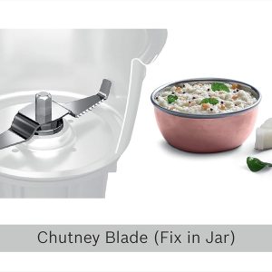 Bosch TrueMixx Black 500 Watt Joy Mixer Grinder, 3 Jars - MGM2133BIN