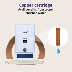 Livpure LIV-BOLT+COPPER(RO+UV+MIN) Water Purifier (7 ltr)