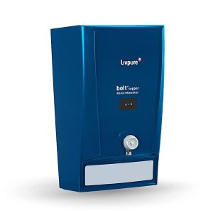 Livpure LIV-BOLT+COPPER(RO+UF+MIN) Water Purifier, 7 Liter