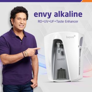 Livpure Envy Alkaline RO+UV+UF+Alkaliser Water Purifier for Home, Alkaline pH 8+, 8 L Storage Tank, suitable for borewell, tanker and municipal water, (White)