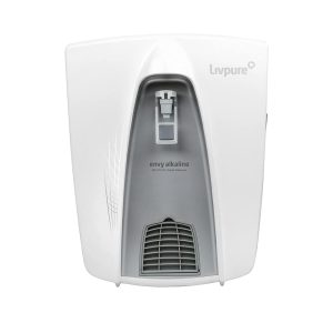 Livpure Envy Alkaline RO+UV+UF+Alkaliser Water Purifier for Home, Alkaline pH 8+, 8 L Storage Tank, suitable for borewell, tanker and municipal water, (White)