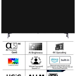 LG 139 cm (55 inch) Ultra HD (4K) LED Smart WebOS TV  (55UR7550PSC)