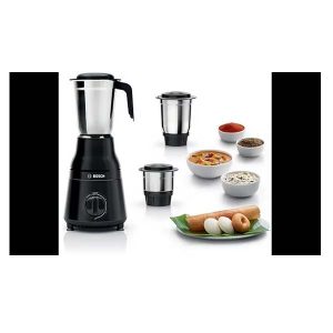Bosch Mixer Grinder, MG2213C1KI TrueMixx, 500 W, Black 200 W Mixer Grinder (MG2213C1KI | 3 Jars | Black)