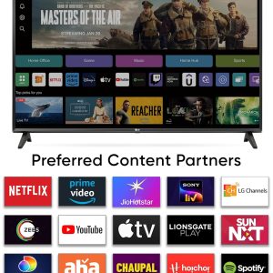 LG 108 cm (43 inches) UR75 Series 4K Ultra HD Smart LED TV 43UR75006LC