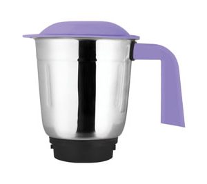 MAHARAJA WHITELINE NOVELLO 500 W Mixer Grinder  (NOVELLO | 3 Jars | Purple, White)