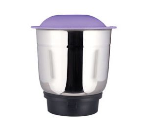 MAHARAJA WHITELINE NOVELLO 500 W Mixer Grinder  (NOVELLO | 3 Jars | Purple, White)